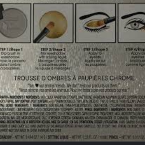 hard candy chrome eyeshadow kit 🐼🐼🐼 - Picture 2 of 4